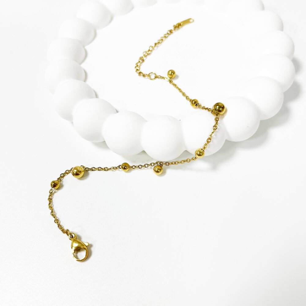 Golden Orbit Charm Bracelet - Image 4