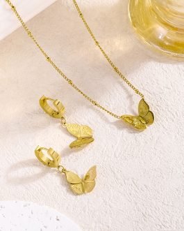 Golden Wings Butterfly Set