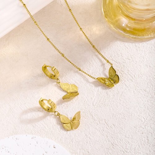 Golden Wings Butterfly Set