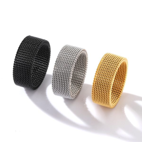 Luxe Mesh Band Ring