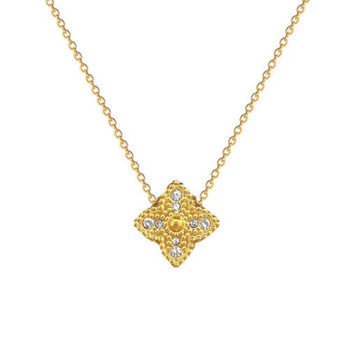 Reversible Clover Necklace