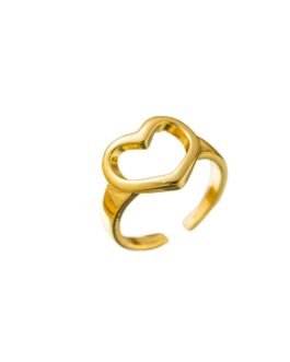 Amore Silhouette Open Ring