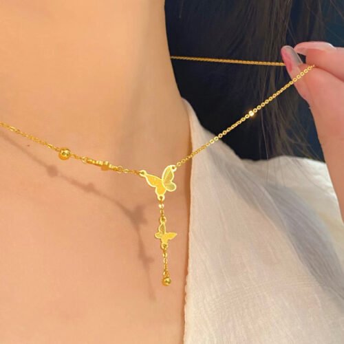 Butterfly Migration Y-Necklace