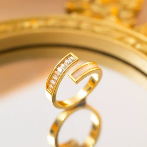 Celestial Gleam Open Ring