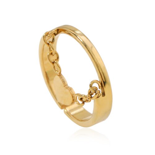 HeartDrop Open Ring