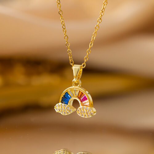 Prism Promise Rainbow Necklace