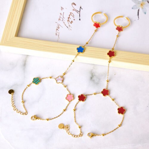 Blooming Cascade Hand Chain