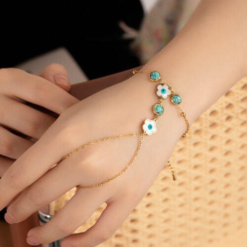 Blossom Azure Hand Chain