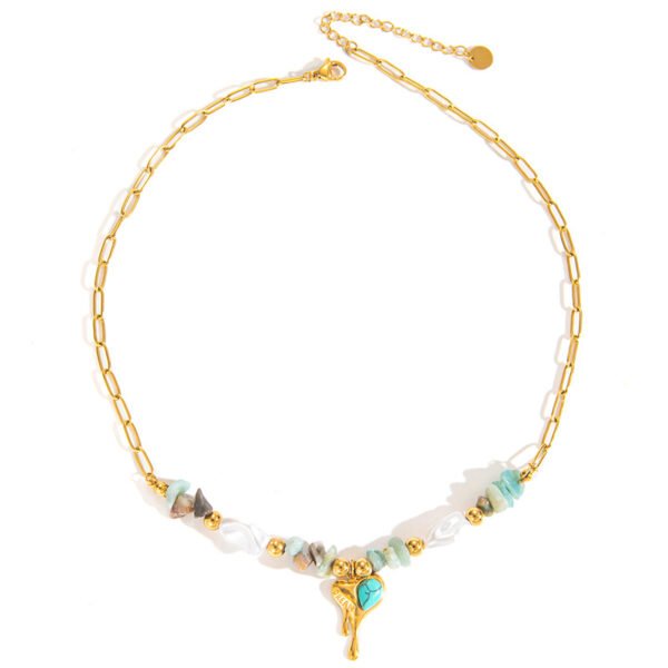 Coastal Treasure Heart Necklace