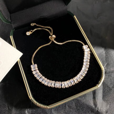 Lumière Adjustable Baguette Bracelet - Image 2