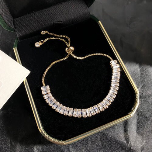 Lumière Adjustable Baguette Bracelet