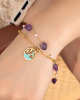 Ocean Dreams Amethyst Bracelet