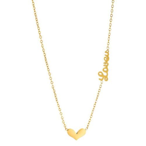 Sweet Sentiment Heart Necklace
