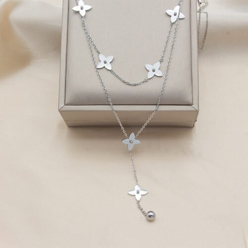 Blossom Y-Layered Necklace