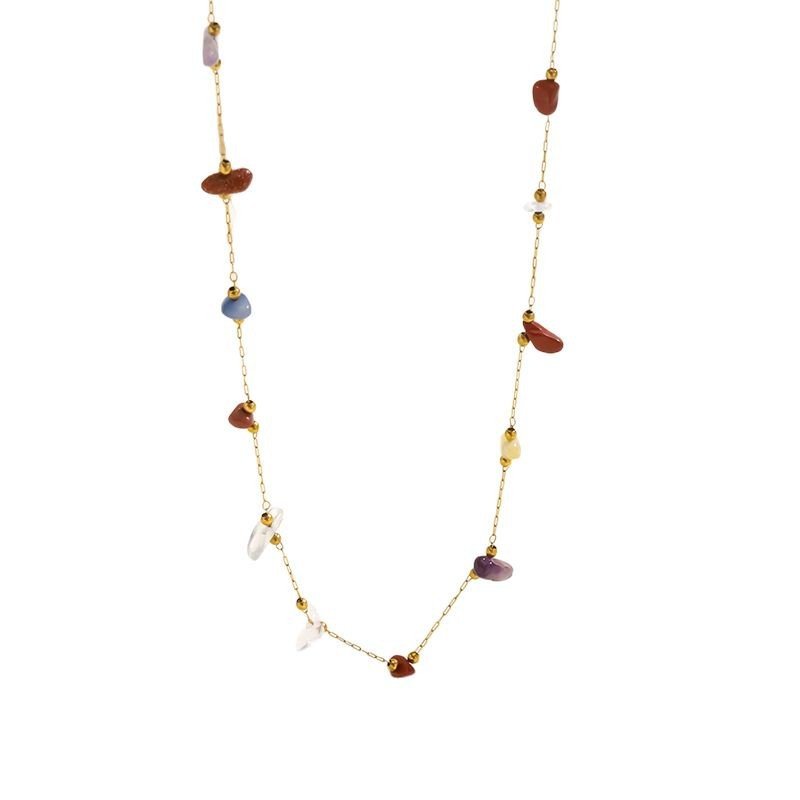 Gemstone Constellation 18K Gold Multi-Stone Jewelry Set