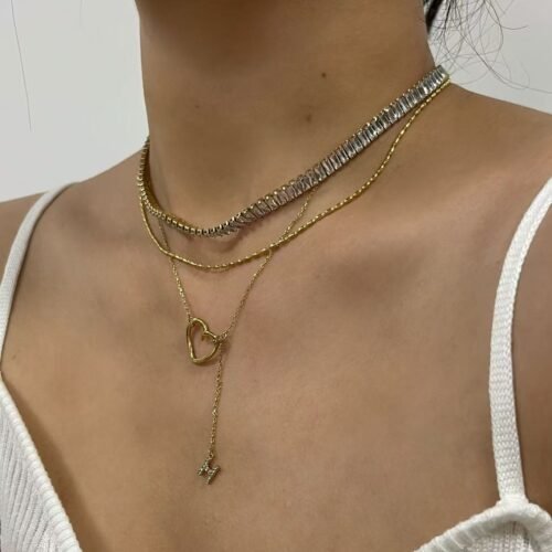 Initial Charm Personalized Pendant Necklace