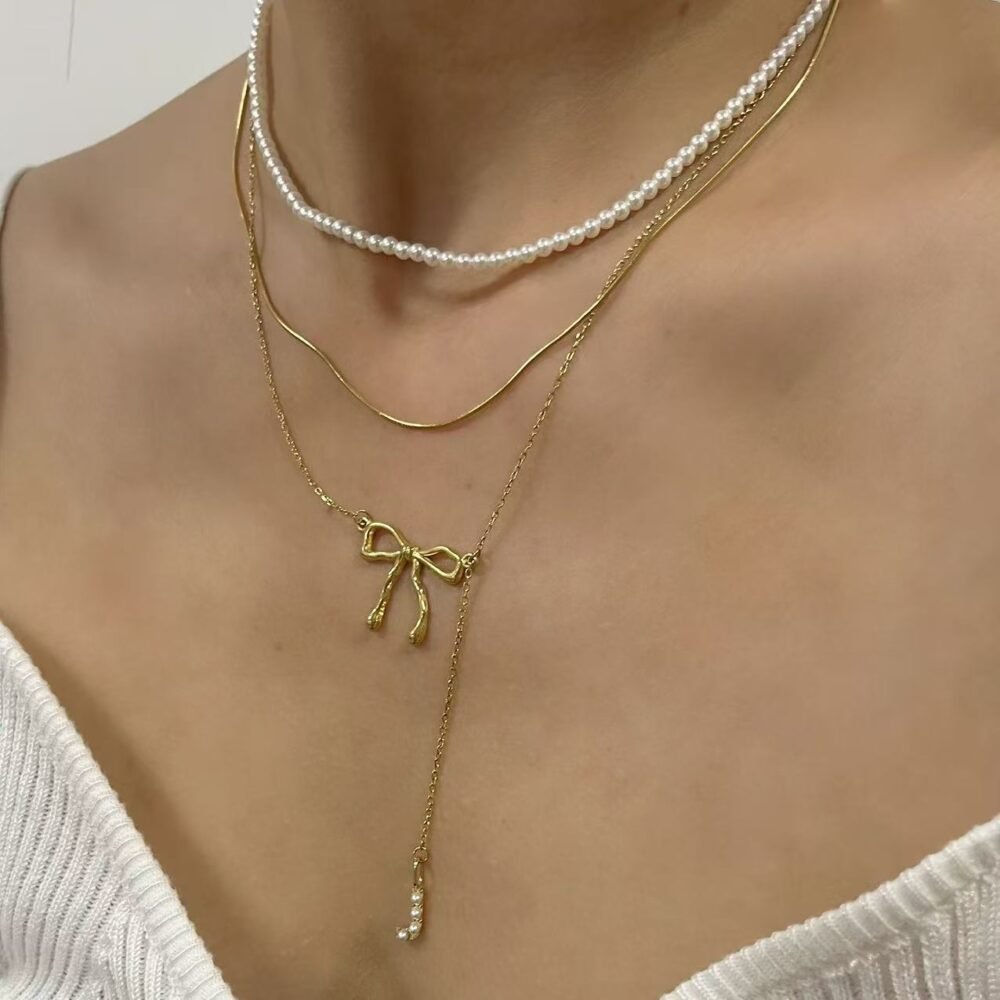 Initial Charm Personalized Pendant Necklace - Image 5