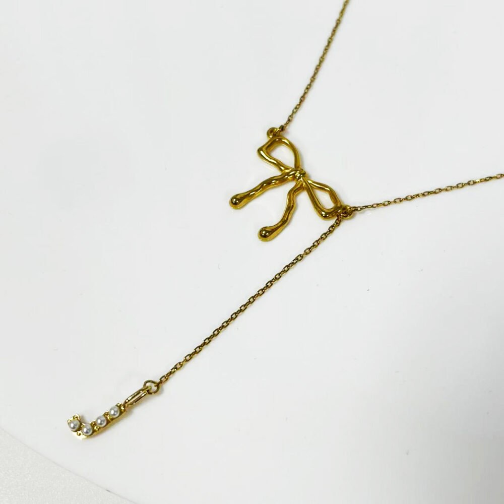 Initial Charm Personalized Pendant Necklace - Image 11