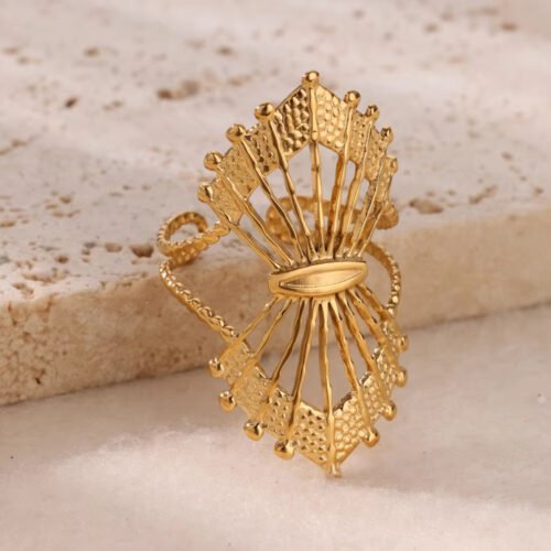 Solstice Crown Statement Ring