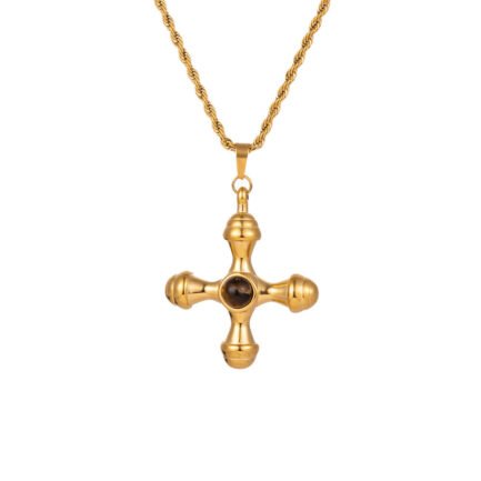 Sovereign Cross Necklace