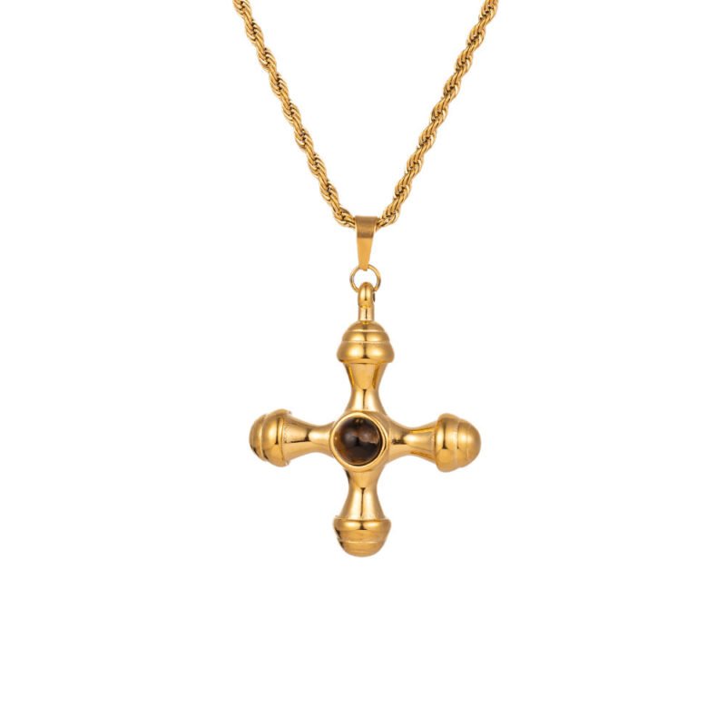 Sovereign Cross Necklace