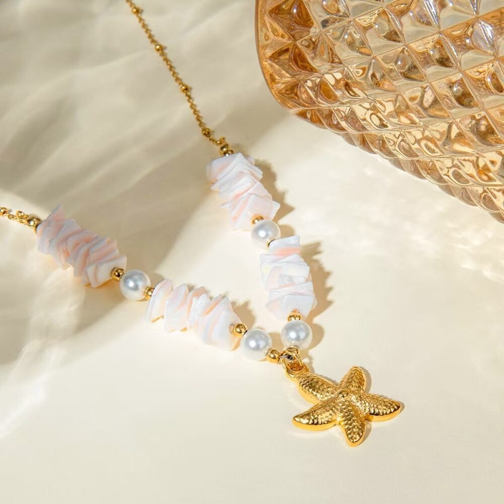 Bohemian Beach Stone Necklace - Image 2