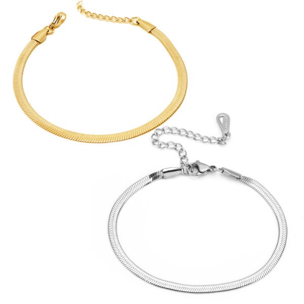 Herringbone Chain Bracelet