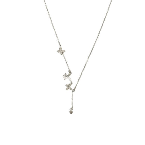 Butterfly Garden Y-Drop Necklace