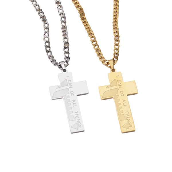Faith Cross Pendant Necklace