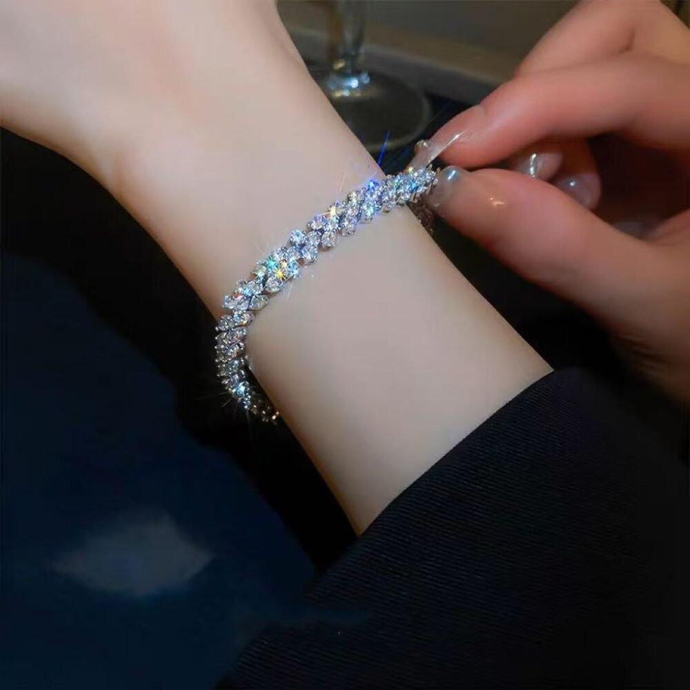 Heart Zircon Bracelet - Image 2