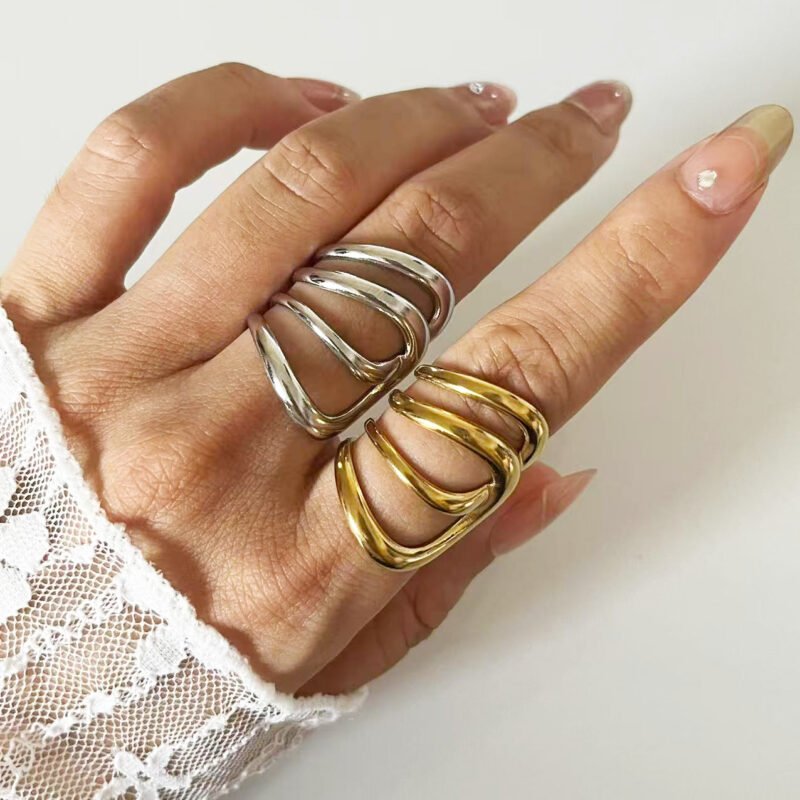 Infinity Twist Band Ring
