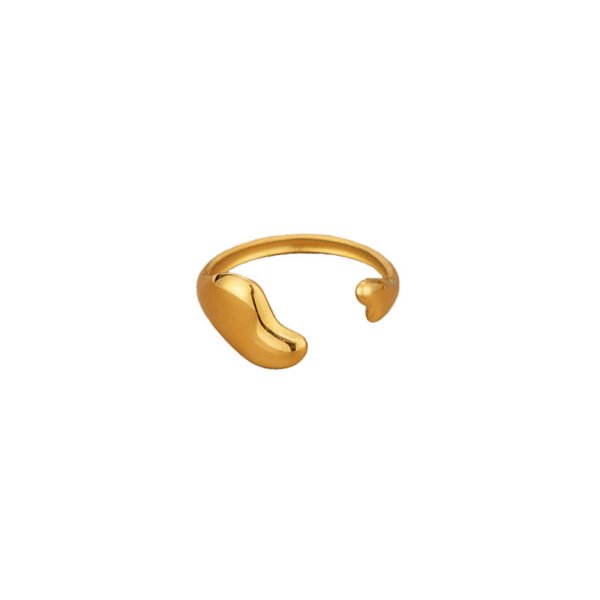 Molten Gold Cuff Ring
