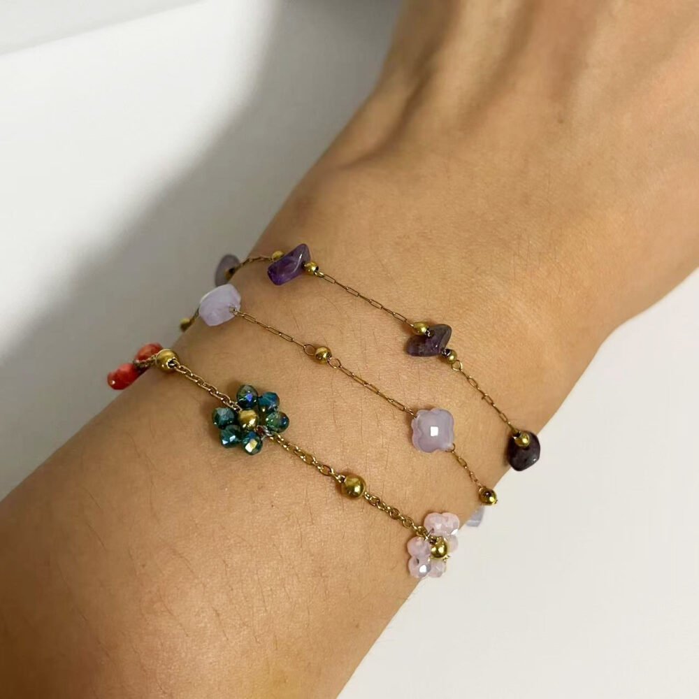 Purple Clover Chain Set - Image 3