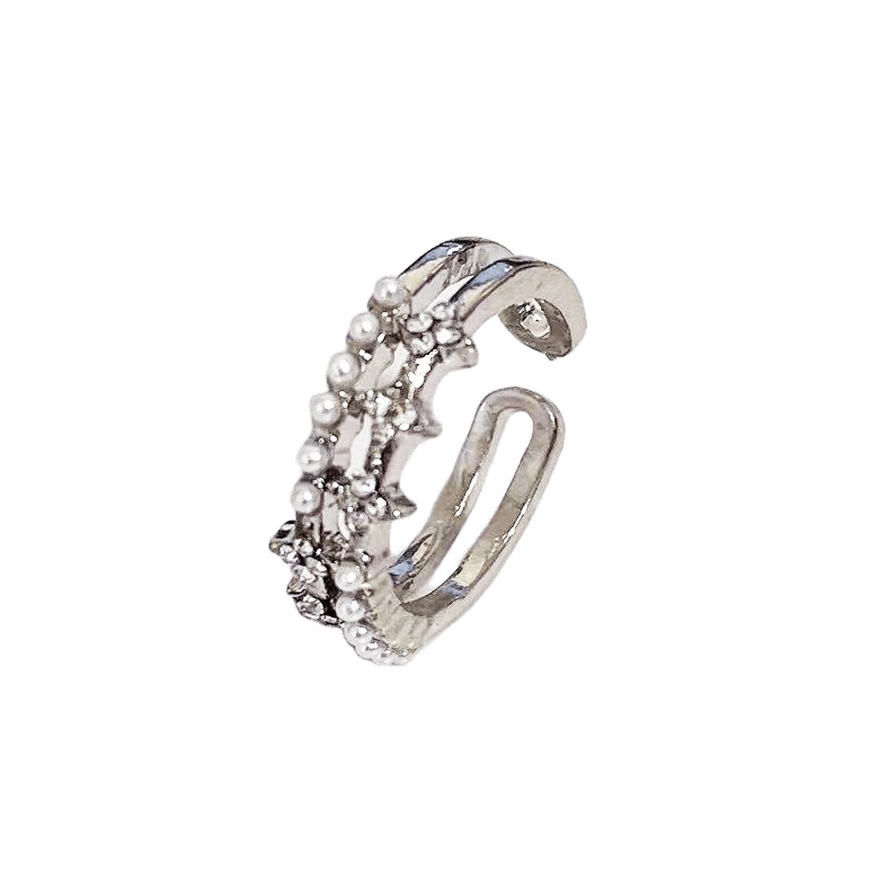 Starry Pearl Open Ring