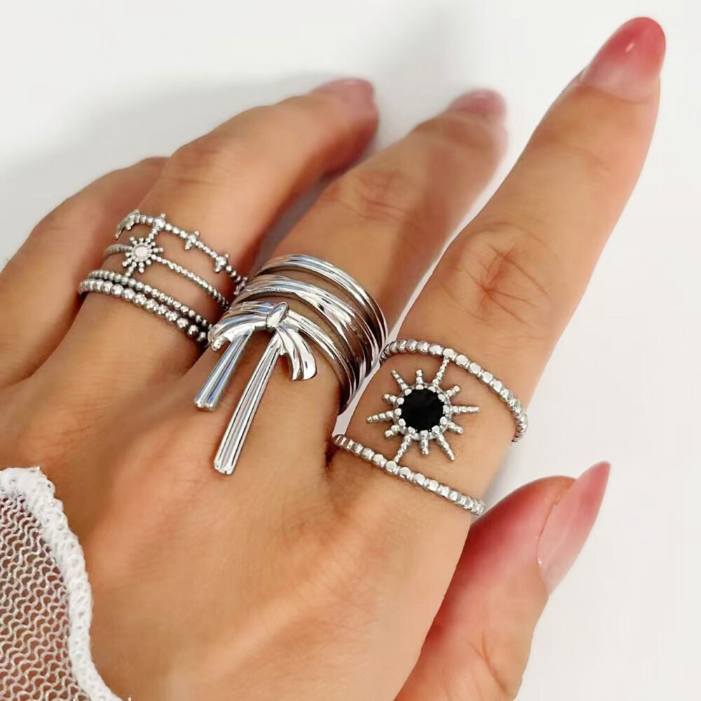 Sunburst Spiral Ring - Image 3