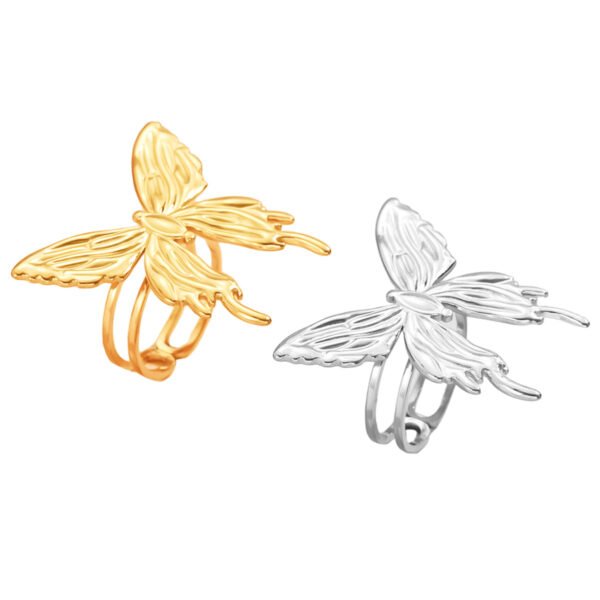 Butterfly Wing Open Ring