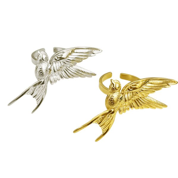 Flying Bird Open Ring