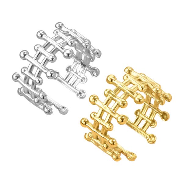 Geometric Chain Link Ring