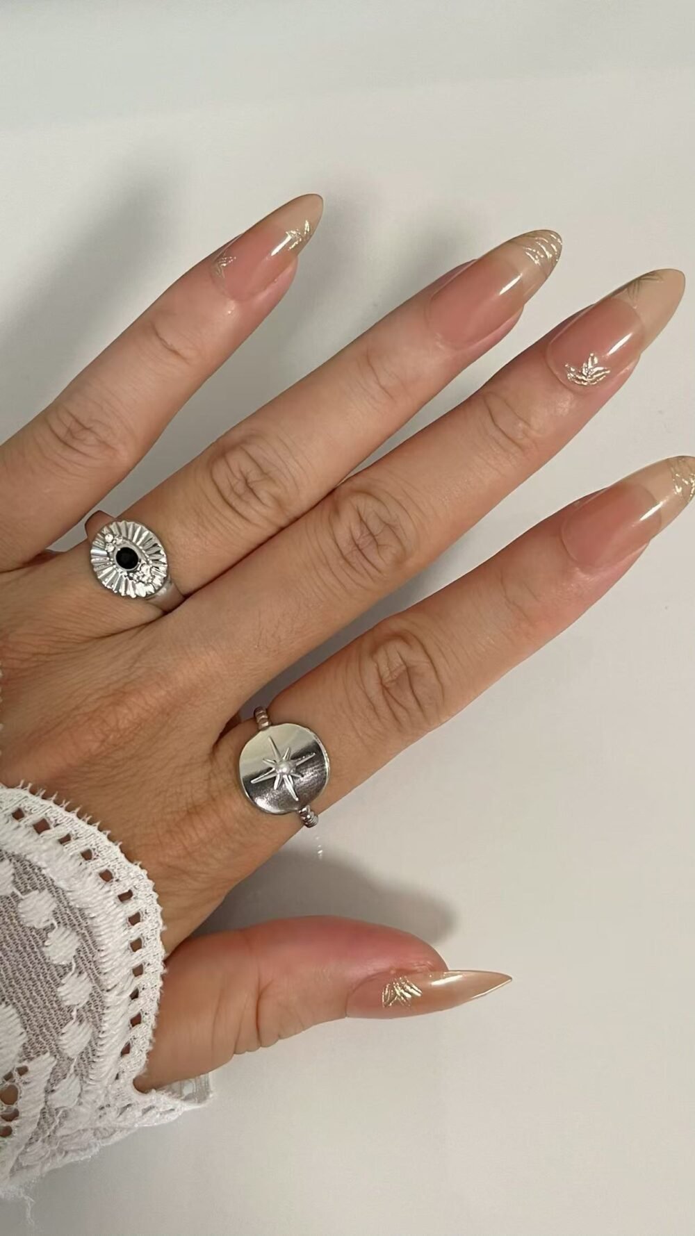 Pearl Star Signet Ring - Image 4