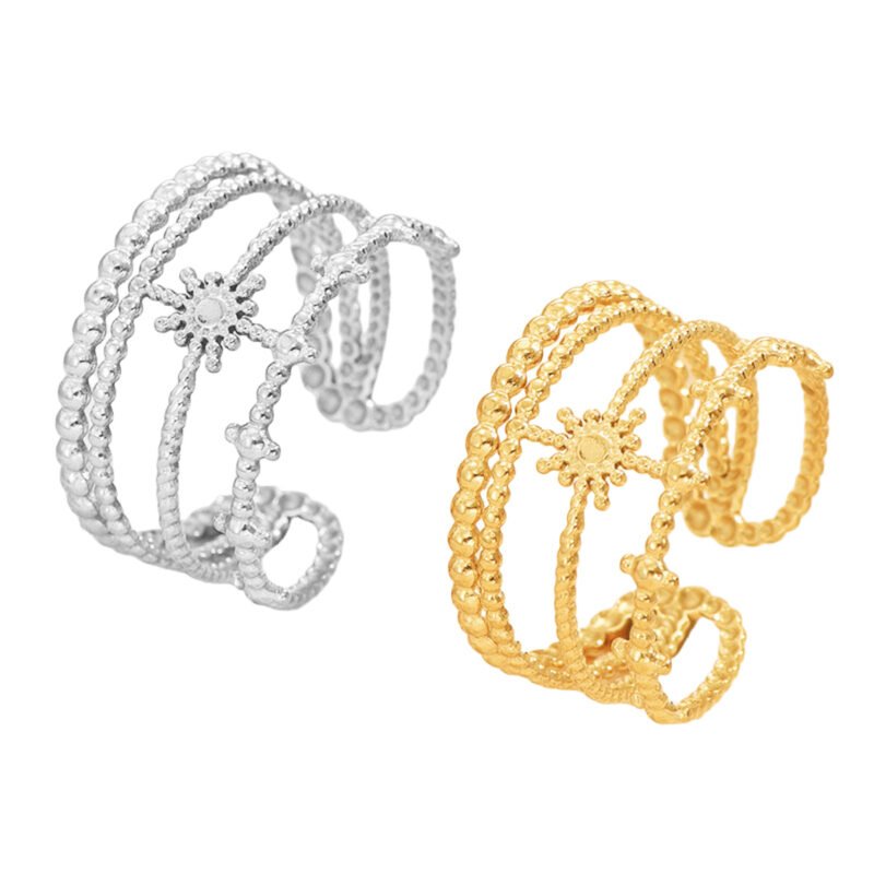 Starlight Beaded Ring