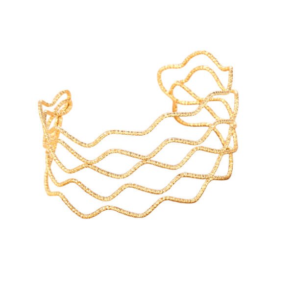 Wave Cuff Bangle