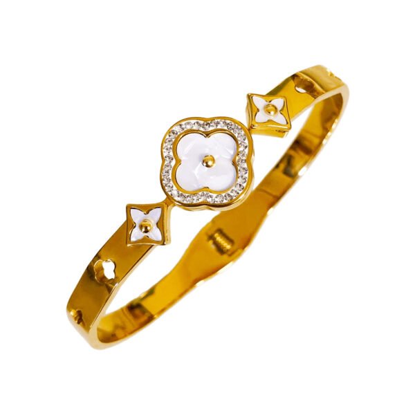 Blooming Clover Bangle