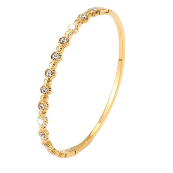 Delicate CZ Tennis Bangle