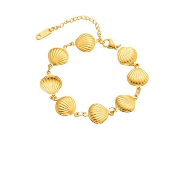 Gold Seashell Bracelet