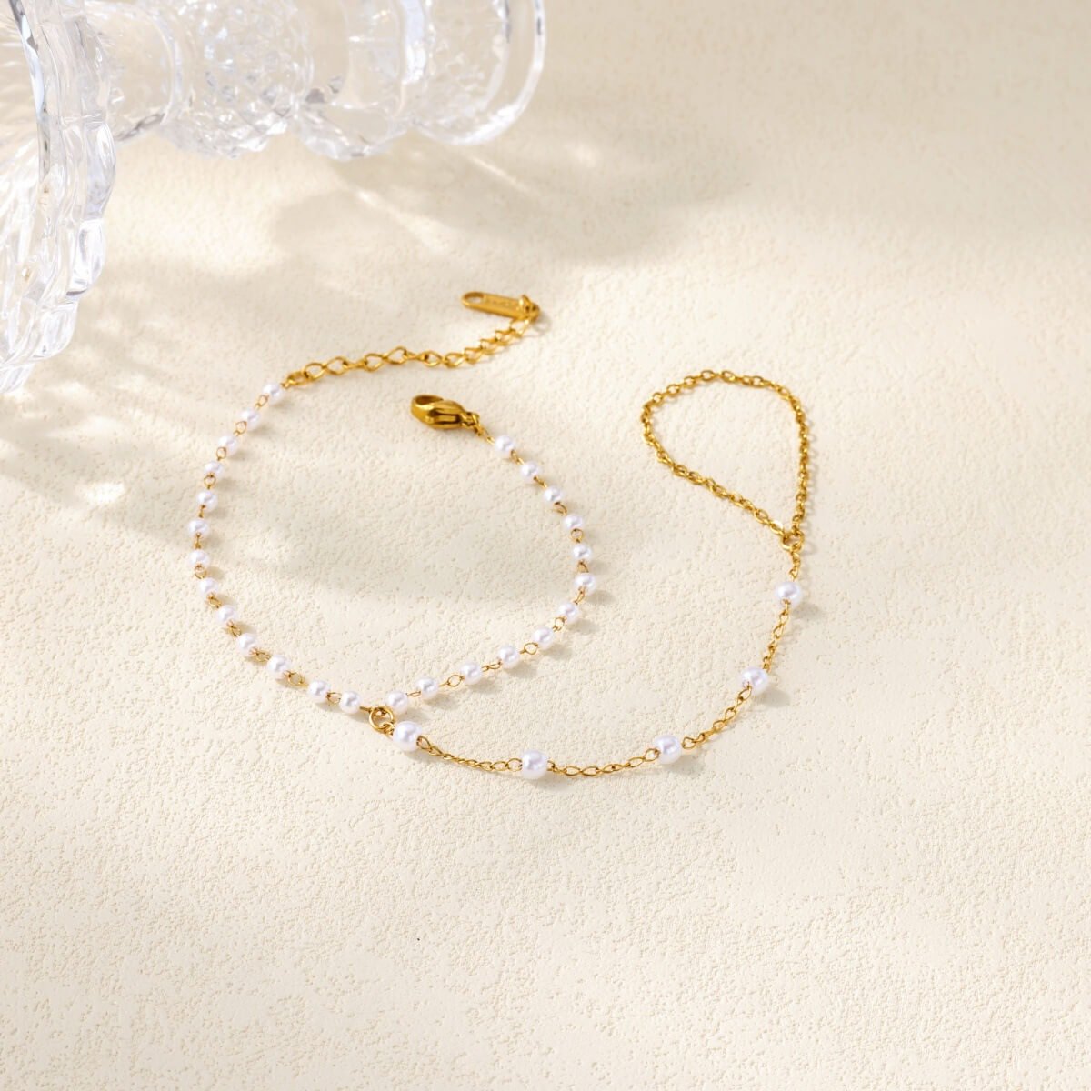 Pearl Hand Chain Bracelet - Image 6