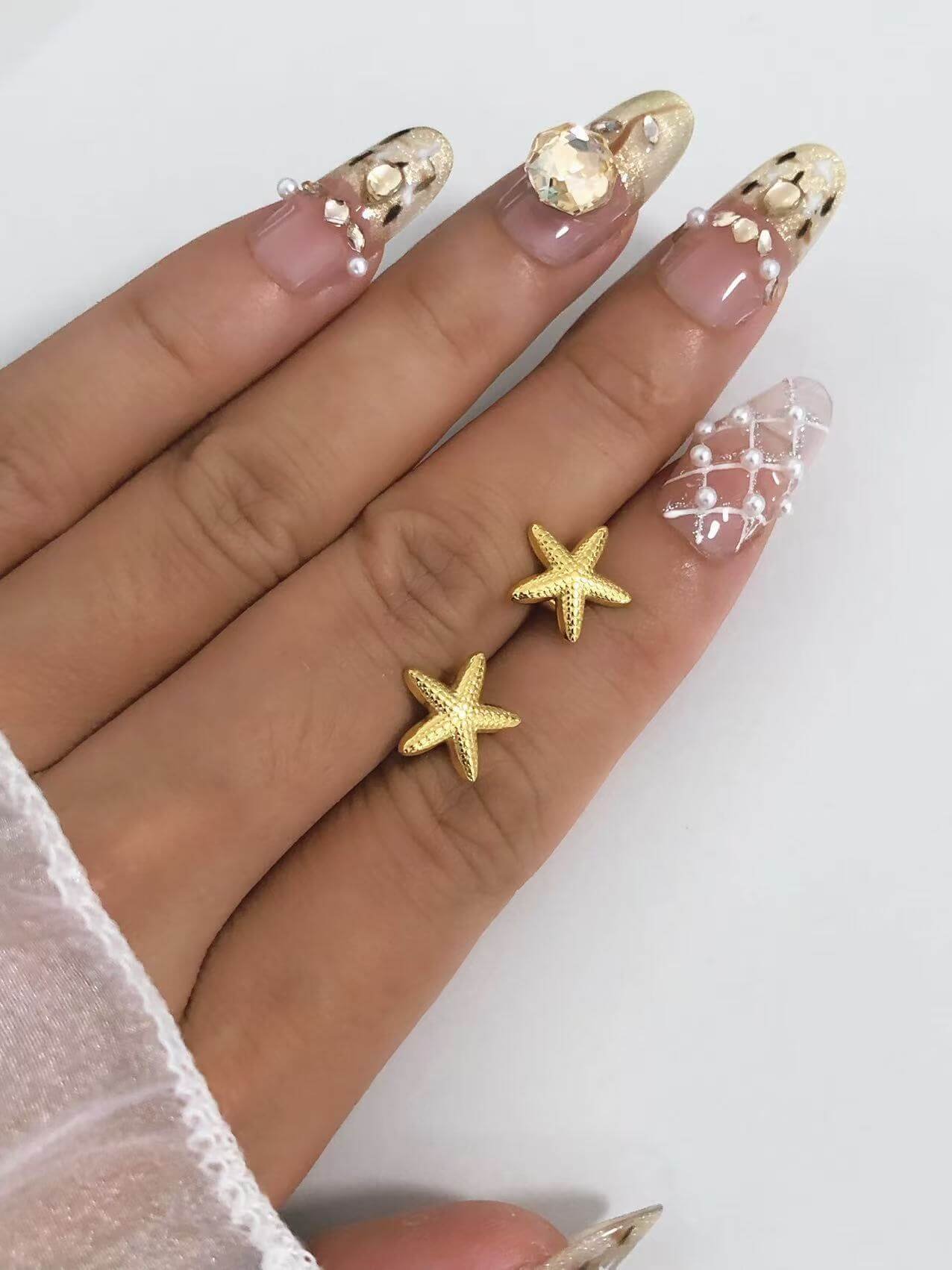 Starfish Stud Earrings - Image 3