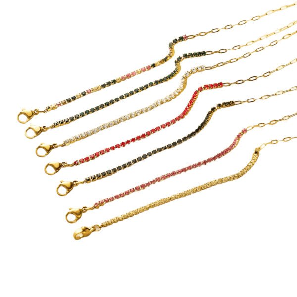 Tennis Chain Link Bracelet