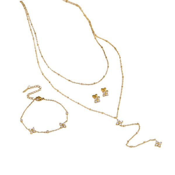 Aurora Clover Jewelry Set