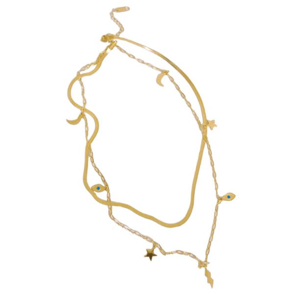 Celestial Charm Layered Necklace