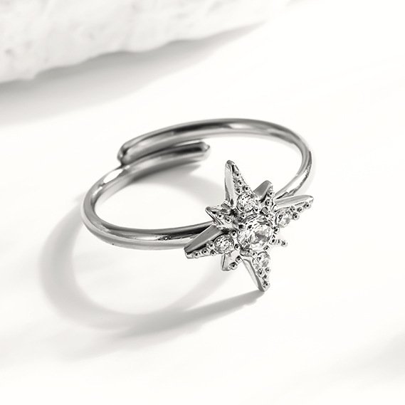 Celestial Zircon Star Ring - Image 5